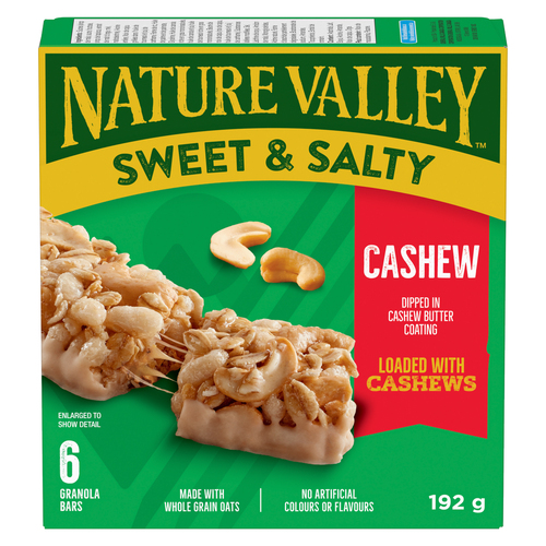 Nature Valley Granola Bars Sweet & Salty Chewy Cashew