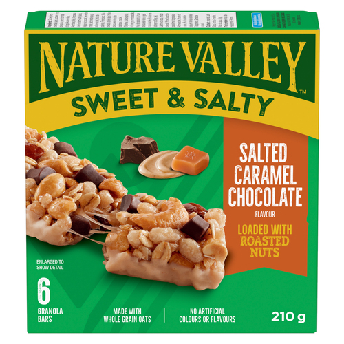 Nature Valley Sweet & Salty Granola Bars Salted Caramel Chocolate