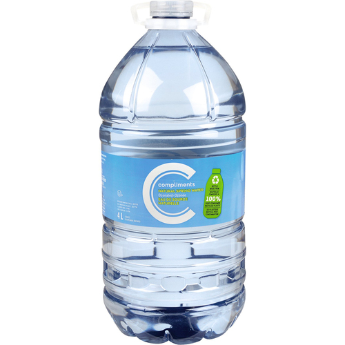 Buy Compliments Spring Water Natural 4 L | FreshCo
