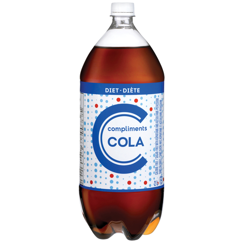 Compliments Soft Drink Cola Blue Diet