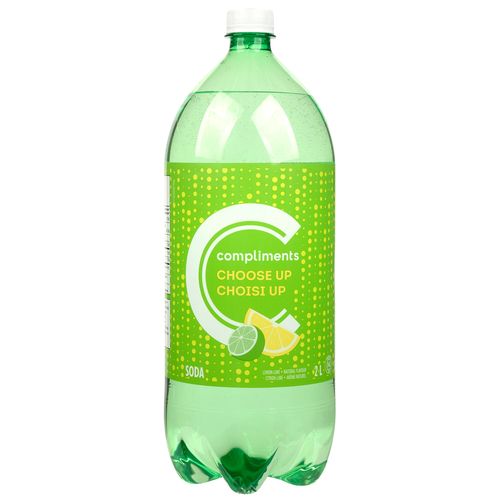 Compliments Diet Soft Drink Lemon Lime