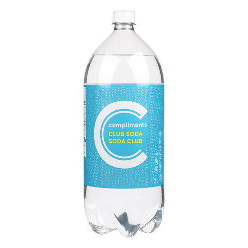 Compliments Club Soda Low Sodium