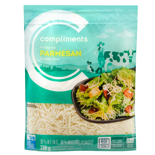 Compliments Shredded Cheese Parmesan
