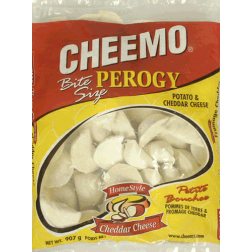 Buy Cheemo Cheddar Cheese Bites Perogies 907 g (frozen) | Safeway Canada