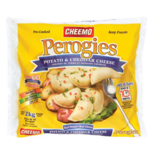 Cheemo Perogies Cheddar