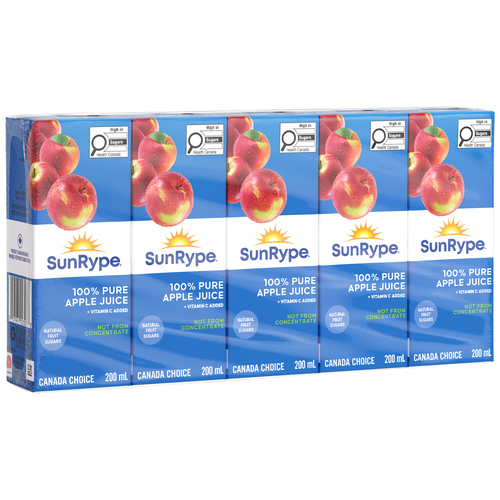 Buy SunRype Juice Pure Apple Boxes 5 x 200 ml | Safeway Canada