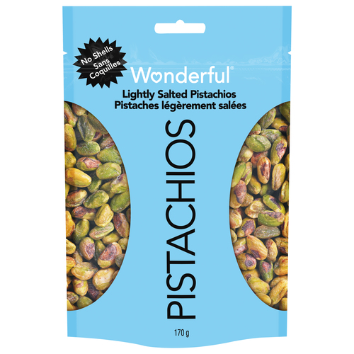 Wonderful Pistachios No Shells Lightly Salted Nuts