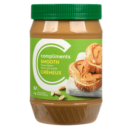Compliments Smooth Light Peanut Butter