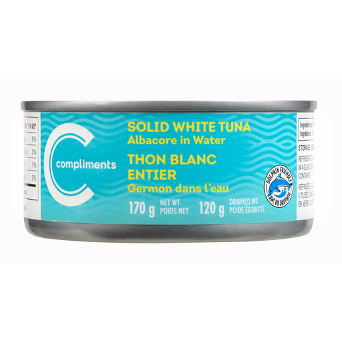 Compliments Solid White Albacore Tuna