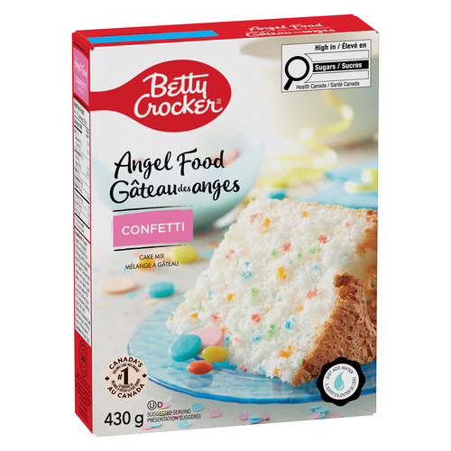 Betty Crocker Angel Food Cake Mix Confetti 430 g