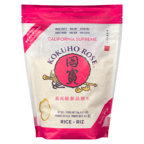 Kokuho Rose Japanese Rice
