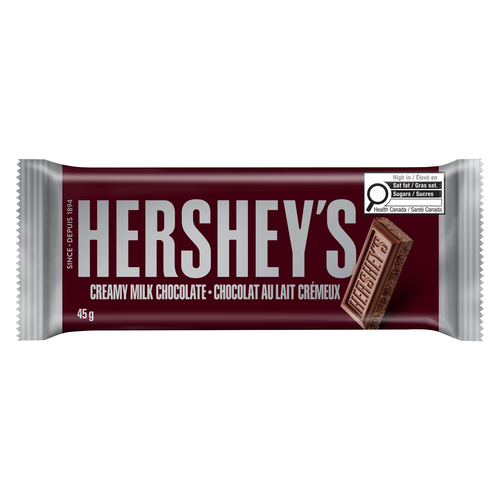 Hershey's Chocolate Bar Creamy Milk