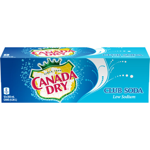 Canada Dry Low Sodium Club Soda