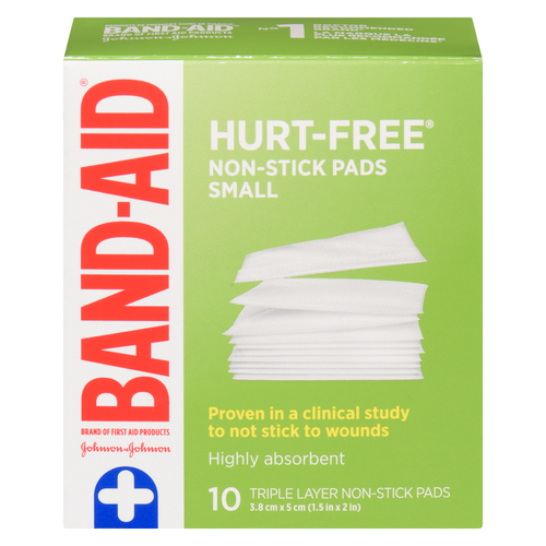 Buy Johnson & Johnson None Stick Easy Release Pads 3.8 x 5cm 10 EA ...