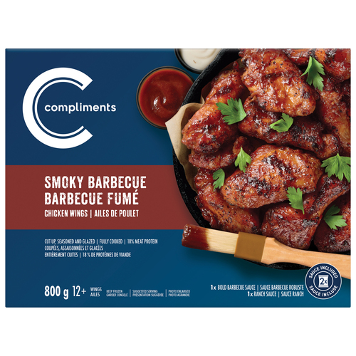 Compliments Frozen Breaded Spicy Chicken Wings