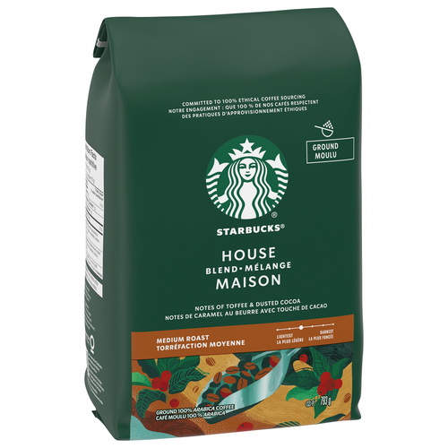 Buy Starbucks Ground Coffee House Blend Medium Roast 793 g | Foodland