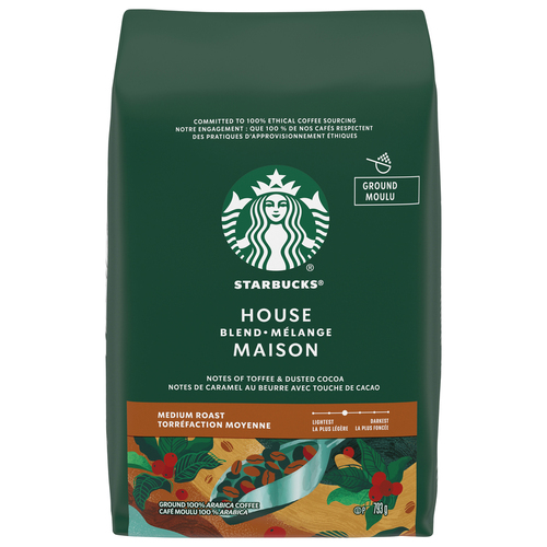 Starbucks Ground Coffee House Blend Medium Roast