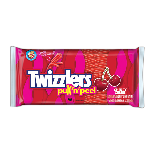 Twizzlers Pull-N-Pull Cherry Candy 396 g