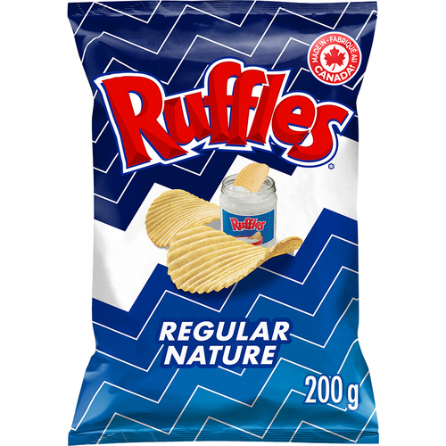 Buy Ruffles Potato Chips Regular 200 g | IGA