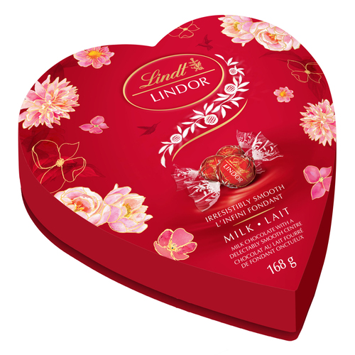 Lindt Lindor Milk Chocolate Romance Hearts