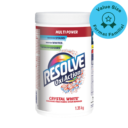 Resolve Chlorine Free Fabric Stain Remover