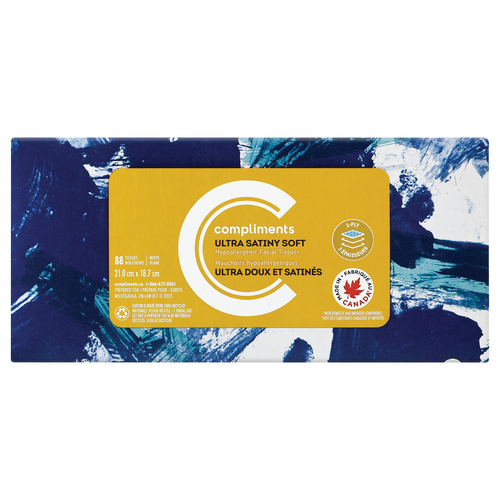 Compliments Facial Tissue 2-Ply