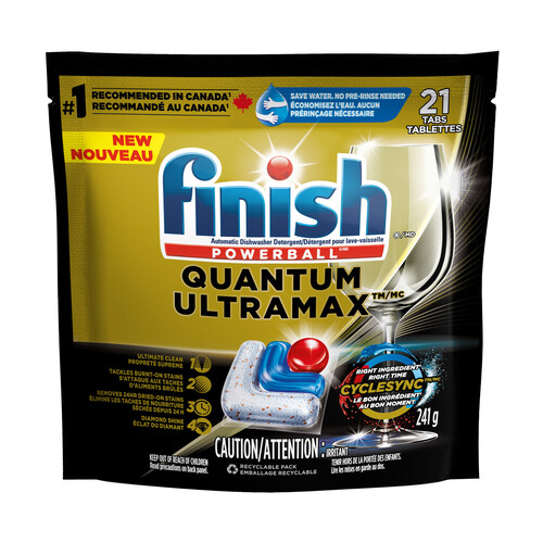 Finish Quantum UltraMAX Dish Cleaning Detergent