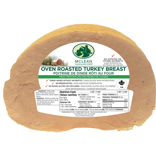 McLean Meats Smoked Turkey Breast