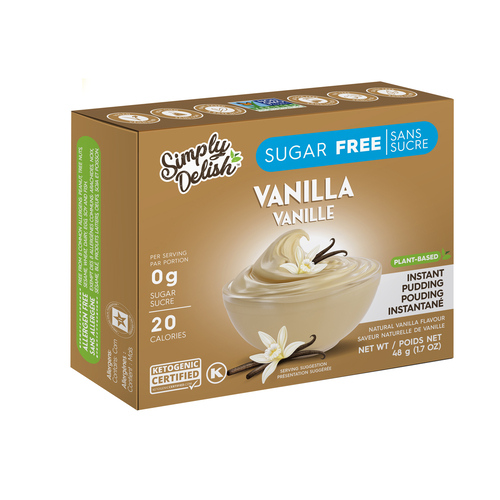 Buy Simply Delish Sugar-Free Instant Pudding Vanilla 48 g | IGA