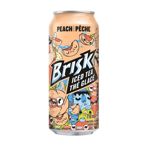 クンタキンテ ブレッシュ【Breash】 Buy Brisk Iced Tea Peach 710 ml (can) | Foodland