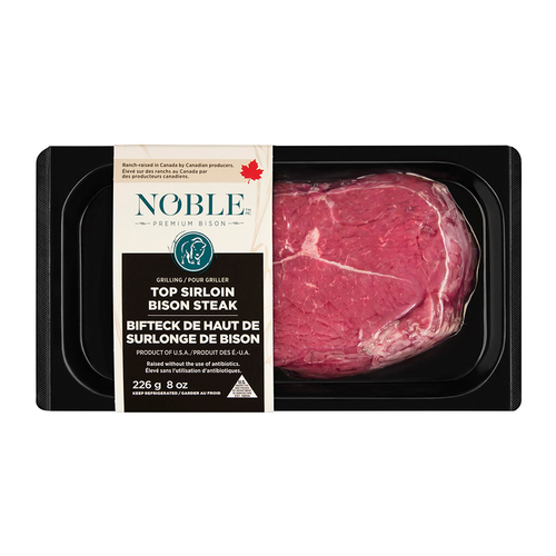 Noble Premium Bison Striploin Steak