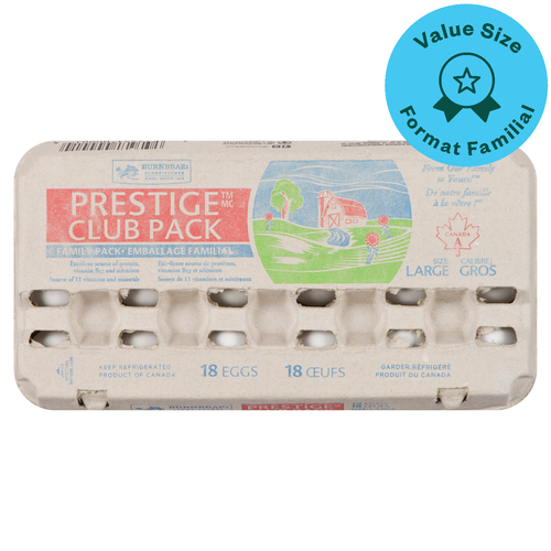 Burnbrae Farms Prestige Club Pack Eggs