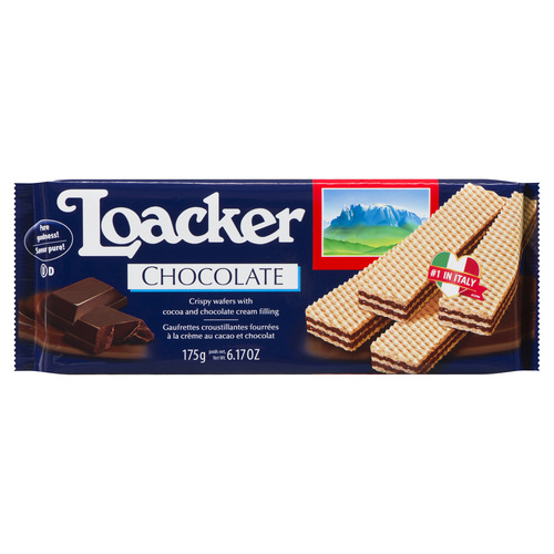 Loacker Wafers Ginger Chocolate