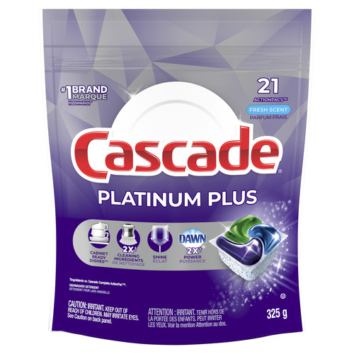 Cascade Platinum Plus Dishwasher Detergent