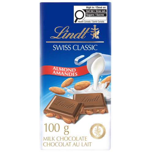 Lindt SWISS CLASSIC Milk Chocolate Bar
