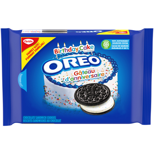 Oreo Sandwich Cookies Birthday Cake