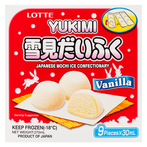 Buy Lotte Frozen Mochi Vanilla 270 ml | Foodland