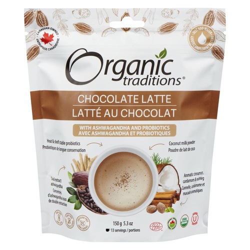 Organic Traditions Chocolate Latte Beverage