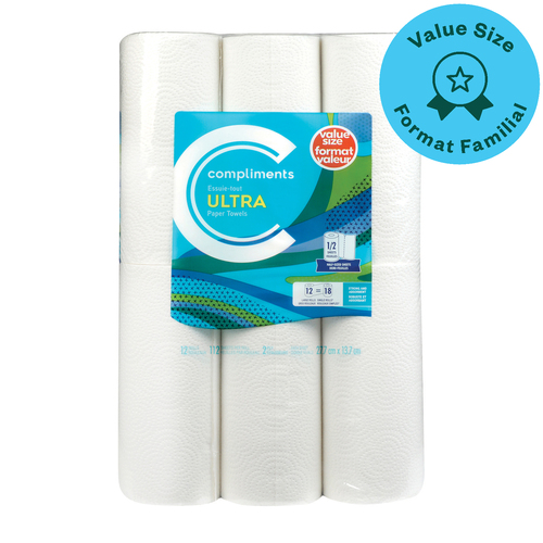 Compliments Ultra 2 Ply Paper Towel