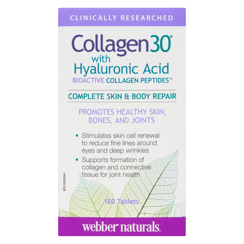 Webber Naturals Collagen30 With Hyaluronic Acid