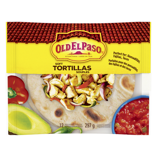 Old El Paso Soft Tortillas Medium