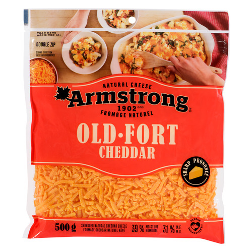 Armstrong Shredded Yellow Old Cheddar