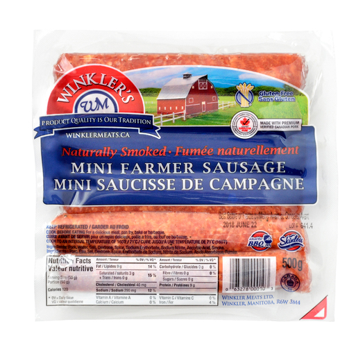 Winkler Meats Farmers Sausage Minis