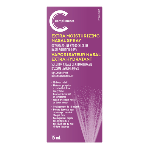 Buy Compliments Nasal Congestion Spray 30 ml | Safeway Canada