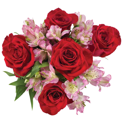Buy Flower Bouquet Roses And Alstroemeria | Safeway Canada