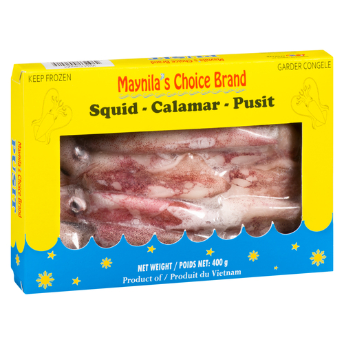 Buy Maynila's Choice Frozen Squid In Box 400 g | Thrifty Foods