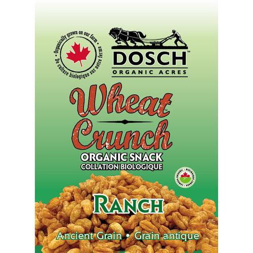 Dosch Organic Acres Snack Wheat Crunch Cinnamon Sugar