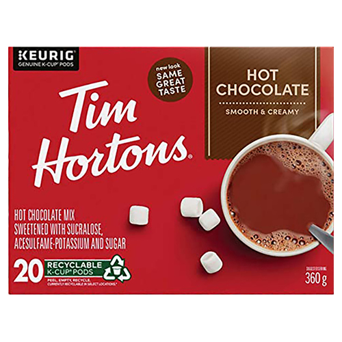 Tim Hortons Original Hot Chocolate Mix K-Cups