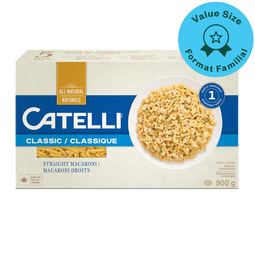 Catelli Pasta Macaroni Straight Cut
