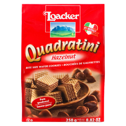 Loacker Quadratini Wafers Hazelnut